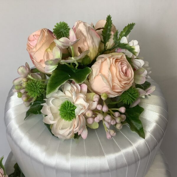 Gabriella Artificial Rose Scabiosa Wedding Cake Flower Decoration