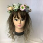 Gabriella Flower Crown/Headress light pink ivory