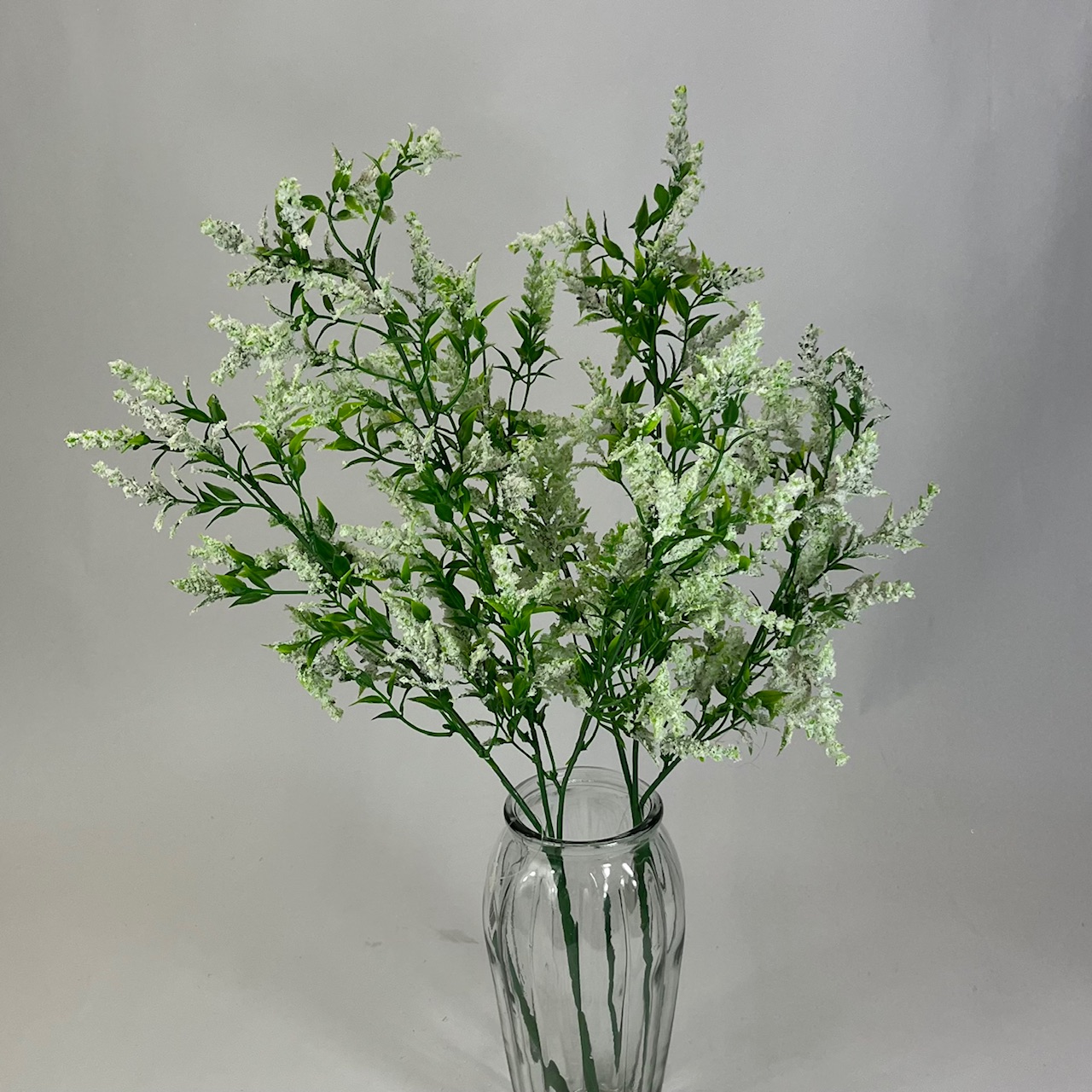 White Artificial Wild Lavender Sprays. Mix with flowers to create a larger bouquet or arrangement. Perfect for home or DIY wedding flowers