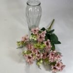 Dusky Pink Mixed Artificial Wild Daisy Bush. Mix with flowers to create a larger bouquet or arrangement. Perfect for home or DIY wedding flowers